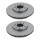 2 Brake Discs vented Ø 288 mm TRISCAN suitable for e.g. OPEL VECTRA