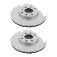 2 Bremsscheiben belüftet Ø 256 mm TRISCAN...