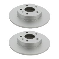 2 Bremsscheiben voll Ø 264 mm TRISCAN...