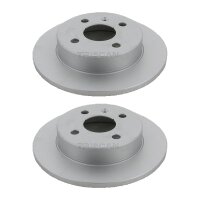 2 Bremsscheiben voll Ø 240 mm TRISCAN...