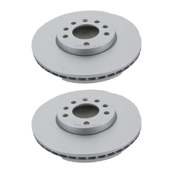 2 Bremsscheiben voll Ø 278 mm TRISCAN passend für u.a. CHEVROLET TRANS