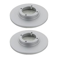 2 Brake Discs full Ø 236 mm TRISCAN suitable for...