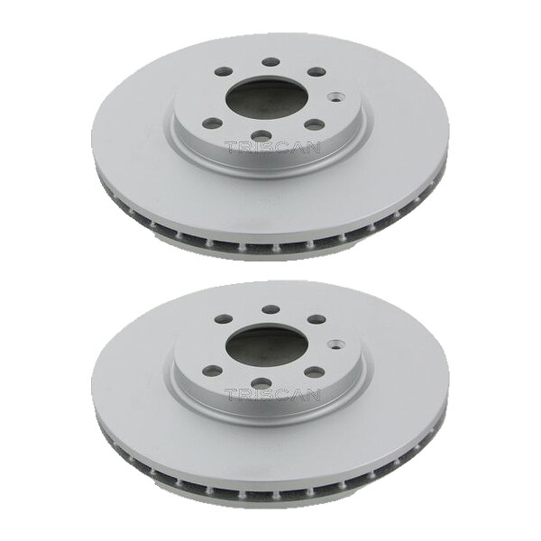 2 Bremsscheiben belüftet Ø 260 mm TRISCAN passend für u.a. OPEL COMBO