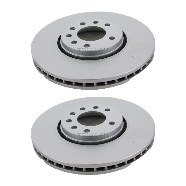 2 Brake Discs vented Ø 302.3 mm TRISCAN suitable for e.g. SAAB 9-3