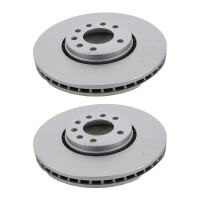 2 Brake Discs vented Ø 302.3 mm TRISCAN suitable...