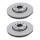 2 Brake Discs vented Ø 302.3 mm TRISCAN suitable for e.g. SAAB 9-3