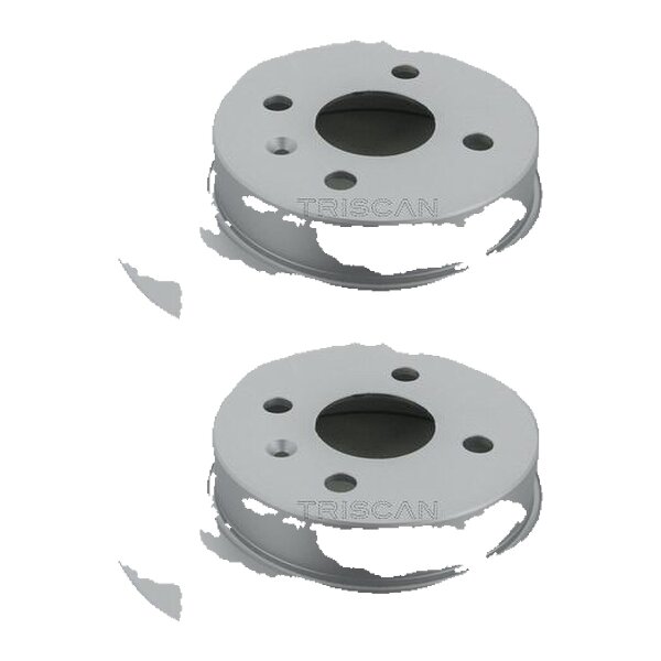 2 Bremsscheiben voll Ø 264 mm TRISCAN Bremsen-Expertise für u.a. OPEL COMBO