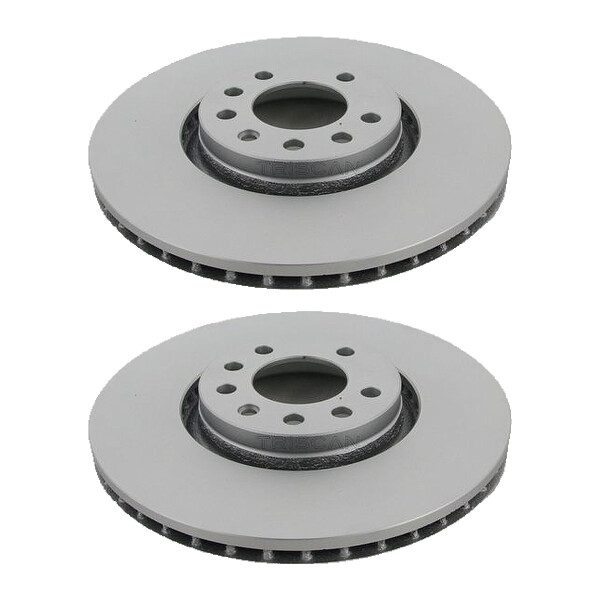 2 Brake Discs vented Ø 314 mm TRISCAN Brake-Expertise for e.g. SAAB 9-3