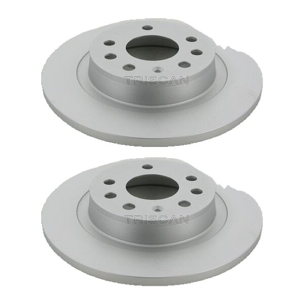 2 Bremsscheiben voll Ø 278 mm TRISCAN Bremsen-Expertise für u.a. SAAB 9-3