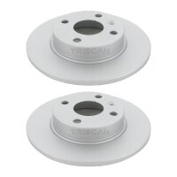 2 Bremsscheiben voll Ø 240 mm TRISCAN...