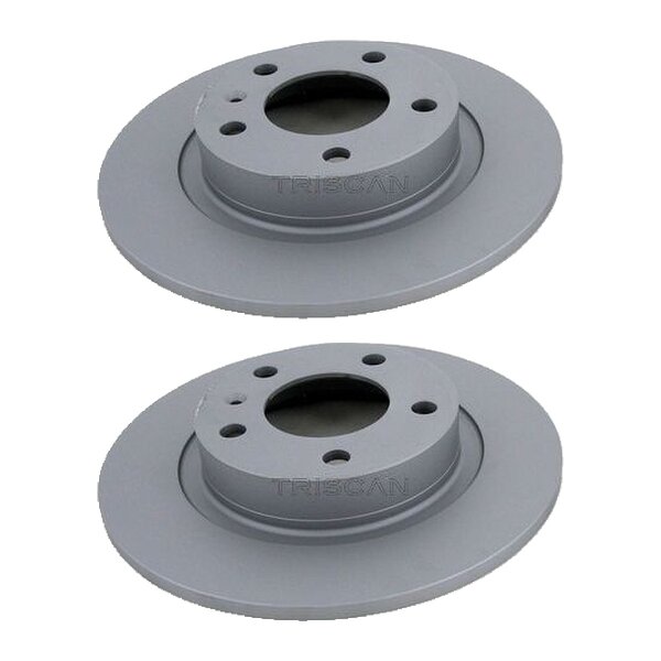 2 Bremsscheiben voll Ø 264 mm TRISCAN Bremsen-Expertise für u.a. OPEL CORSA