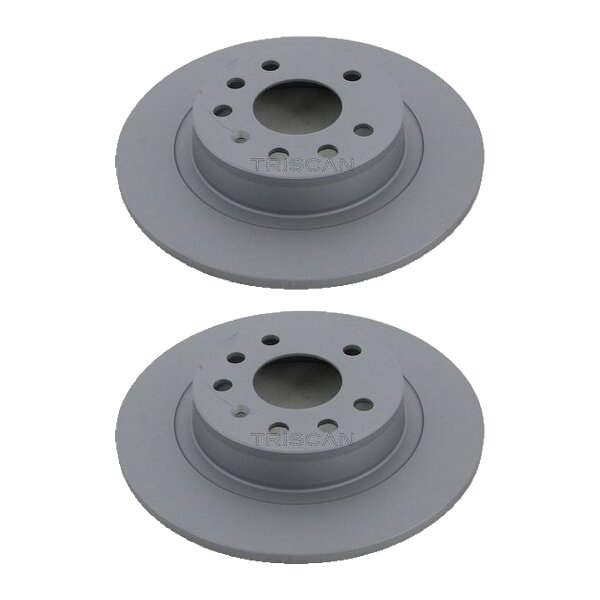 2 Bremsscheiben voll Ø 278 mm TRISCAN Bremsen-Expertise für u.a. OPEL ZAFIRA