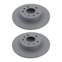2 Bremsscheiben voll Ø 278 mm TRISCAN...