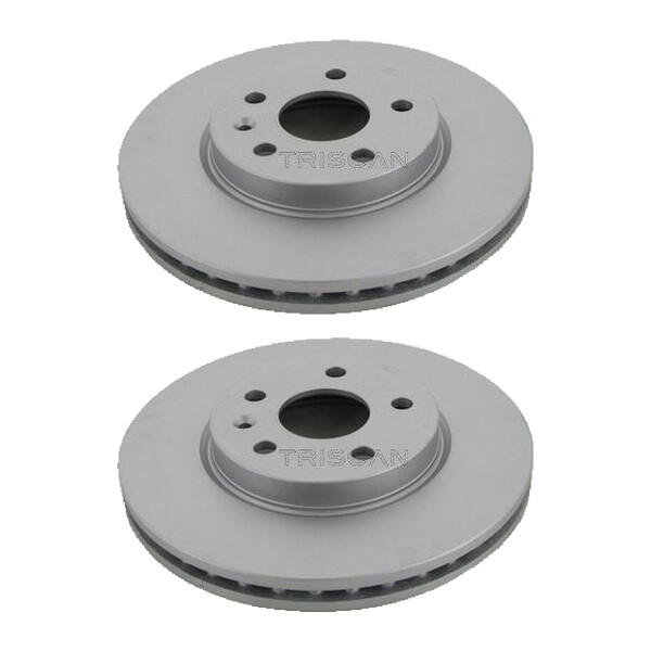 2 Bremsscheiben belüftet Ø 276 mm TRISCAN für u.a. CHEVROLET CRUZE