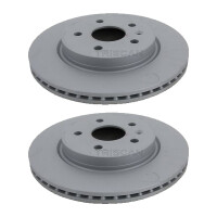 2 Brake Discs vented Ø 315 mm TRISCAN for e.g....
