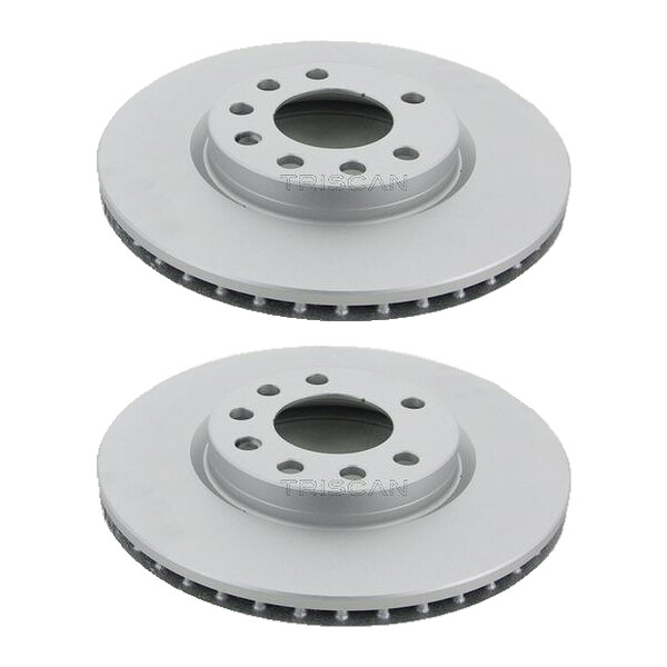 2 Bremsscheiben belüftet Ø 278 mm TRISCAN passend für u.a. OPEL CORSA