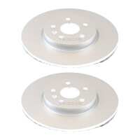 2 Brake Discs vented Ø 300 mm TRISCAN suitable for...