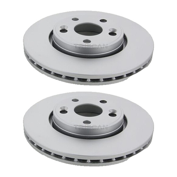 2 Bremsscheiben belüftet Ø 280 mm TRISCAN für u.a. RENAULT LAGUNA