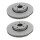 2 Brake Discs vented Ø 300 mm TRISCAN for e.g. RENAULT LAGUNA