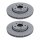 2 Brake Discs vented Ø 280 mm TRISCAN for e.g. RENAULT KANGOO