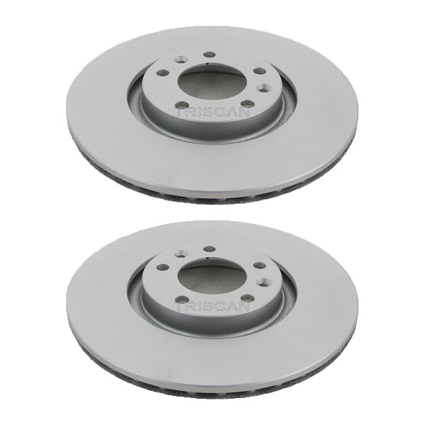 2 Bremsscheiben belüftet Ø 302 mm TRISCAN Bremsen-Expertise für CITROËN C6