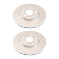 2 Brake Discs vented Ø 296 mm TRISCAN for e.g....