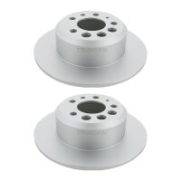 2 Bremsscheiben voll Ø 281 mm TRISCAN...