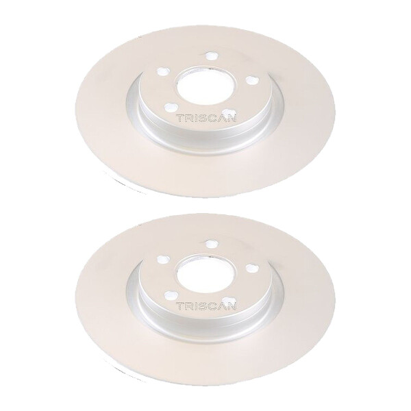 2 Bremsscheiben belüftet Ø 262 mm TRISCAN passend für u.a. VOLVO 740