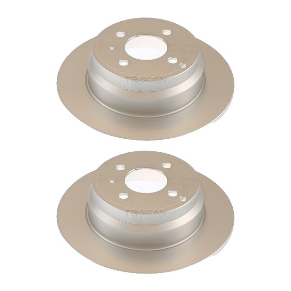 2 Bremsscheiben voll Ø 295 mm TRISCAN Bremsen-Expertise für u.a. VOLVO 850