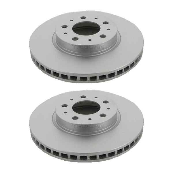 2 Bremsscheiben belüftet Ø 280 mm TRISCAN passend für u.a. VOLVO S70