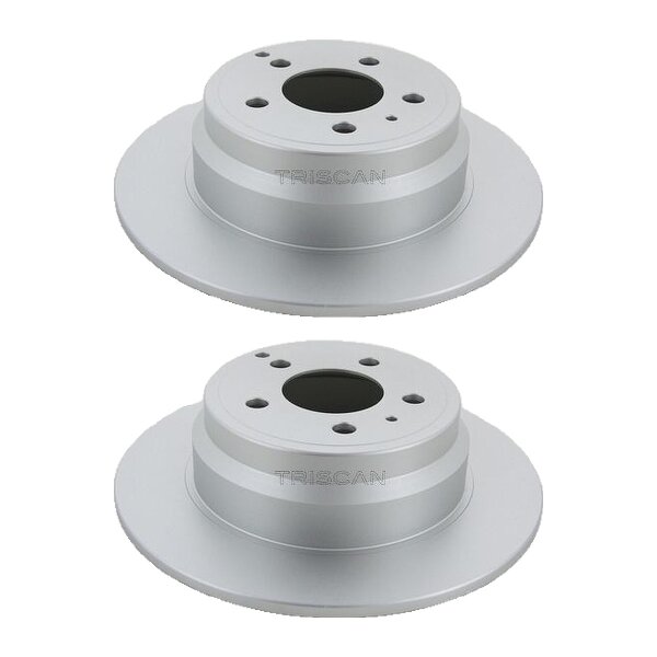 2 Brake Discs full Ø 295 mm TRISCAN Brake-Expertise for VOLVO S70 and others