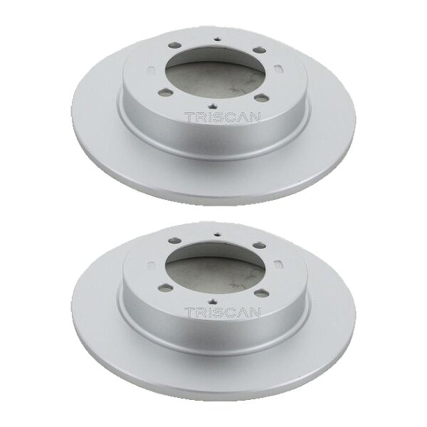 2 Bremsscheiben voll Ø 260 mm TRISCAN Bremsen-Expertise für u.a. VOLVO S40
