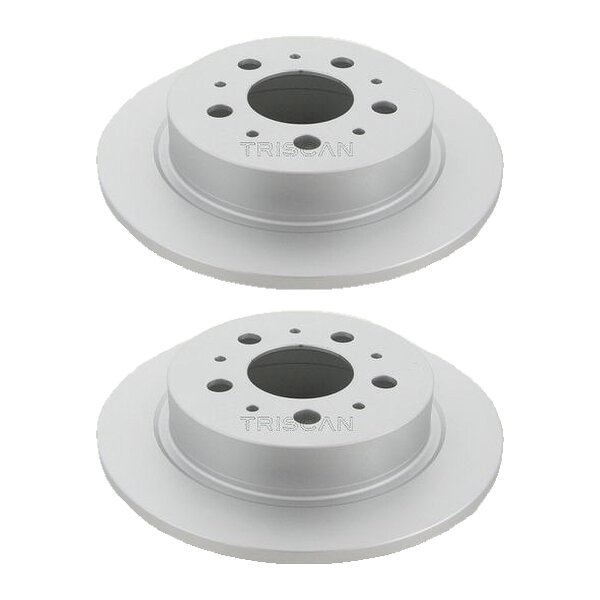 2 Bremsscheiben voll Ø 265 mm TRISCAN Bremsen-Expertise für u.a. VOLVO 740