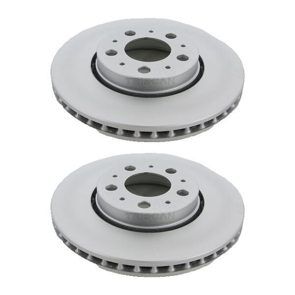 2 Bremsscheiben belüftet Ø 286 mm TRISCAN passend für u.a. VOLVO S60