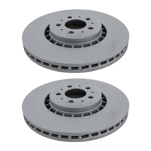 2 Brake Discs vented Ø 316 mm TRISCAN suitable for e.g. VOLVO S60