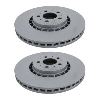 2 Brake Discs vented Ø 316 mm TRISCAN suitable for...
