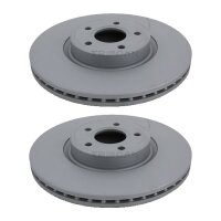 2 Brake Discs vented Ø 320 mm TRISCAN suitable for...