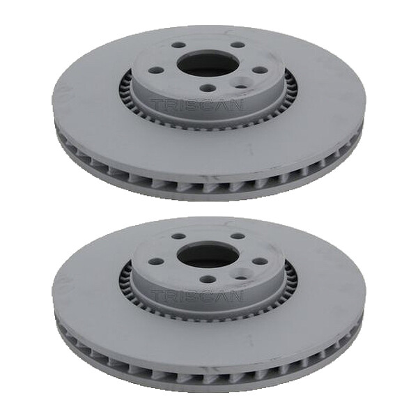 2 Brake Discs vented Ø 316 mm TRISCAN suitable for e.g. VOLVO V70