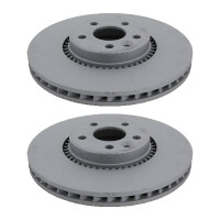 2 Brake Discs vented Ø 316 mm TRISCAN suitable for...