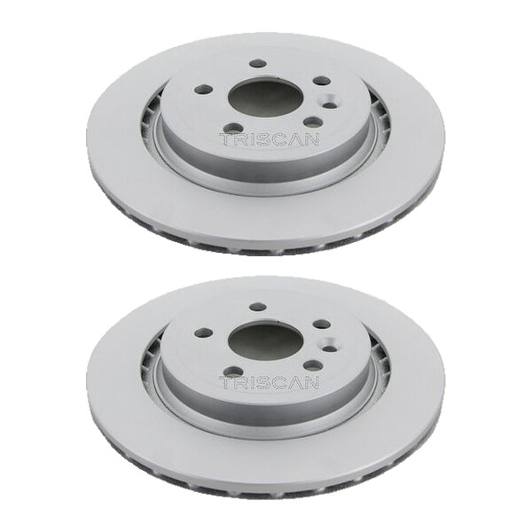 2 Bremsscheiben belüftet Ø 302 mm TRISCAN passend für u.a. VOLVO V70