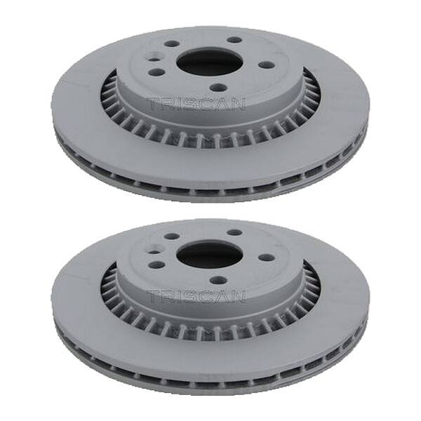 2 Brake Discs vented Ø 302 mm TRISCAN suitable for e.g. VOLVO XC60
