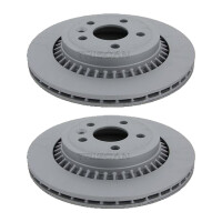 2 Brake Discs vented Ø 302 mm TRISCAN suitable for...