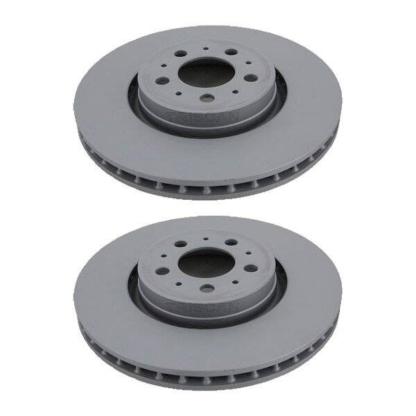 2 Brake Discs vented Ø 320 mm TRISCAN suitable for e.g. VOLVO S60