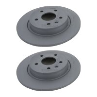 2 Bremsscheiben voll Ø 280 mm TRISCAN...