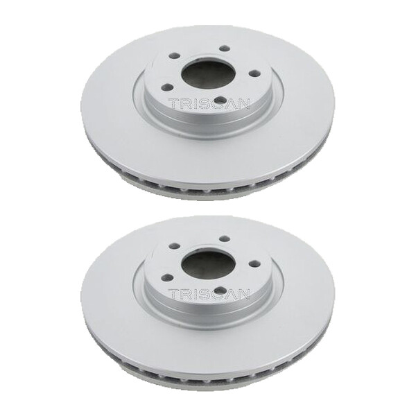 2 Brake Discs vented Ø 300 mm TRISCAN suitable for e.g. VOLVO V40