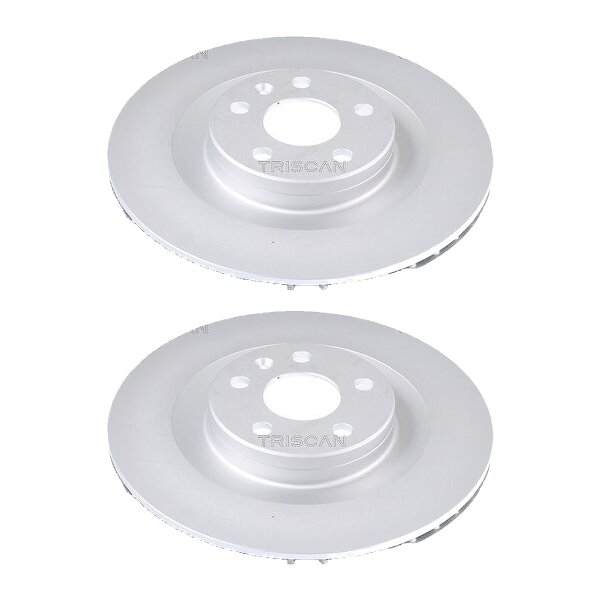 2 Brake Discs vented Ø 320 mm TRISCAN suitable for e.g. VOLVO XC60