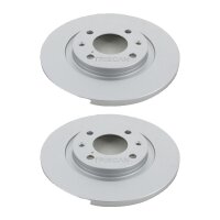 2 Bremsscheiben voll Ø 266 mm TRISCAN für...