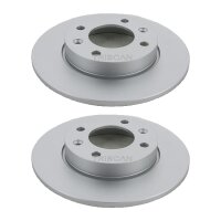 2 Brake Discs full Ø 247 mm TRISCAN...