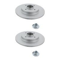 2 Bremsscheiben voll Ø 268 mm TRISCAN passend...