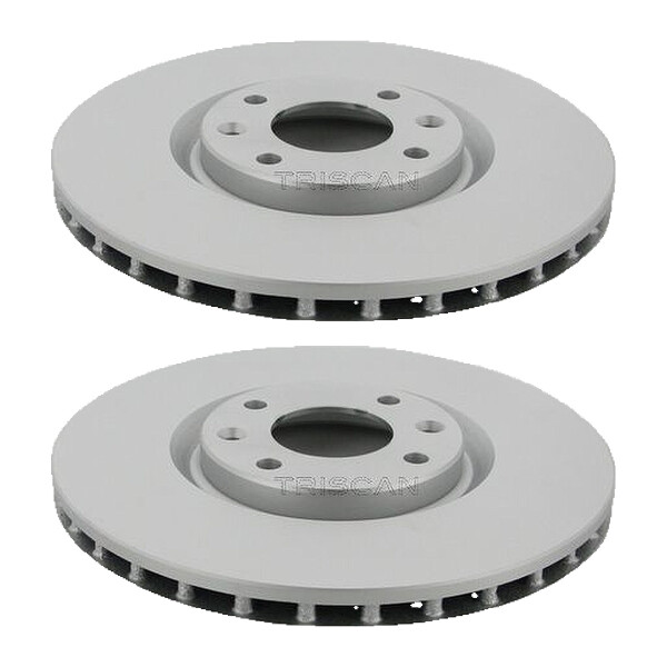 2 Bremsscheiben belüftet Ø 302 mm TRISCAN passend für u.a. PEUGEOT 208